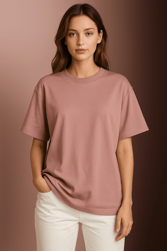 Oversized, T-Shirt,100% Baumwolle, Unisex, Geschenk, Textil