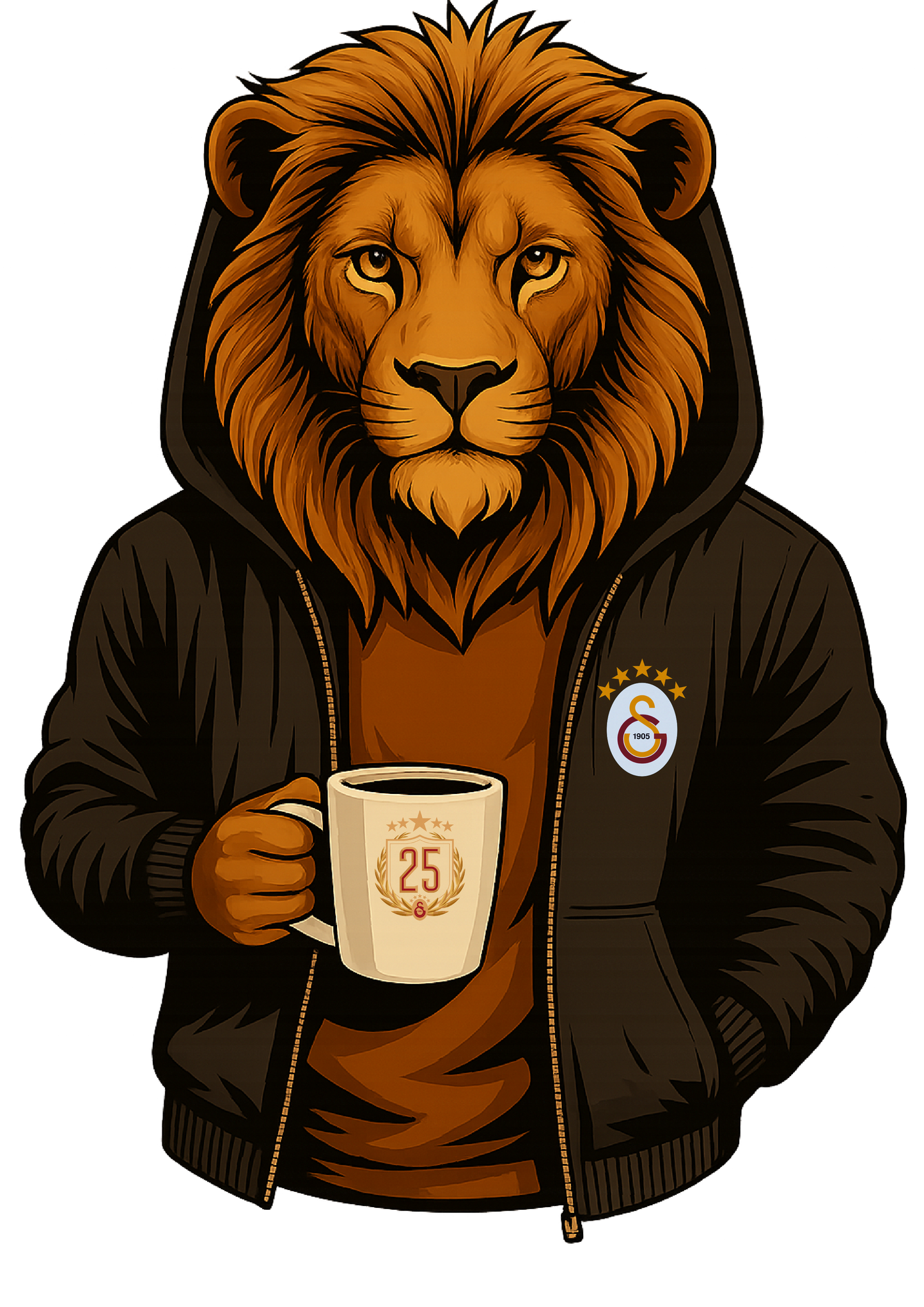 Galatasaray Hoodie – Für echte Löwenherzen! Fan Artikel-Süperlig- Meister