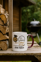 Personalisierte Tasse „Der Holzklotz des Jahres 2025“ – Lustige Geschenkidee mit Namen & Holz-Motiv – Gag Award Tasse