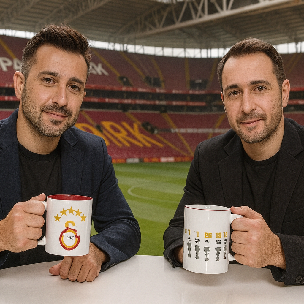 Galatasaray Fan Tassen-Set – Logo & Erfolge