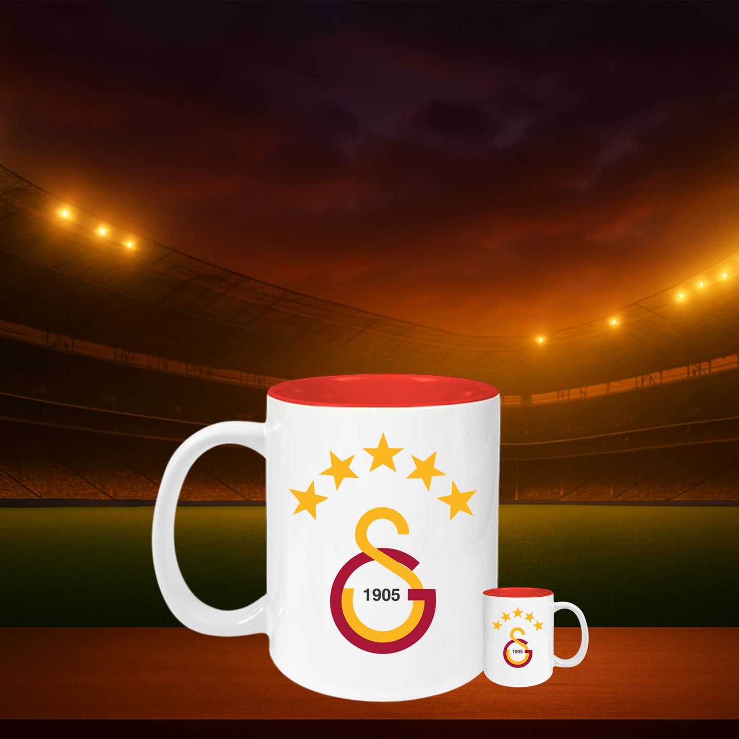 Suchen Sie ein passendes Geschenk für einen Galatasaray-Fan? Diese Logo Tasse ist die ideale Wahl!