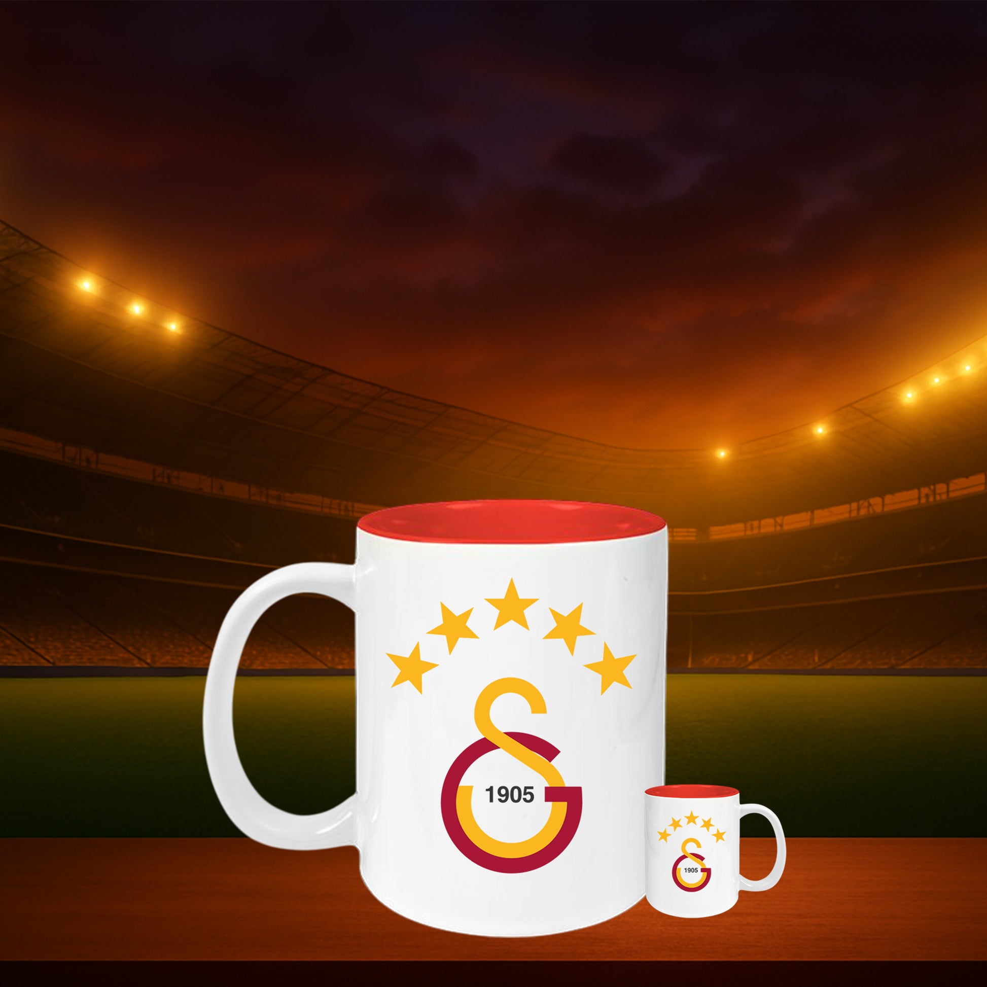 Suchen Sie ein passendes Geschenk für einen Galatasaray-Fan? Diese Logo Tasse ist die ideale Wahl!