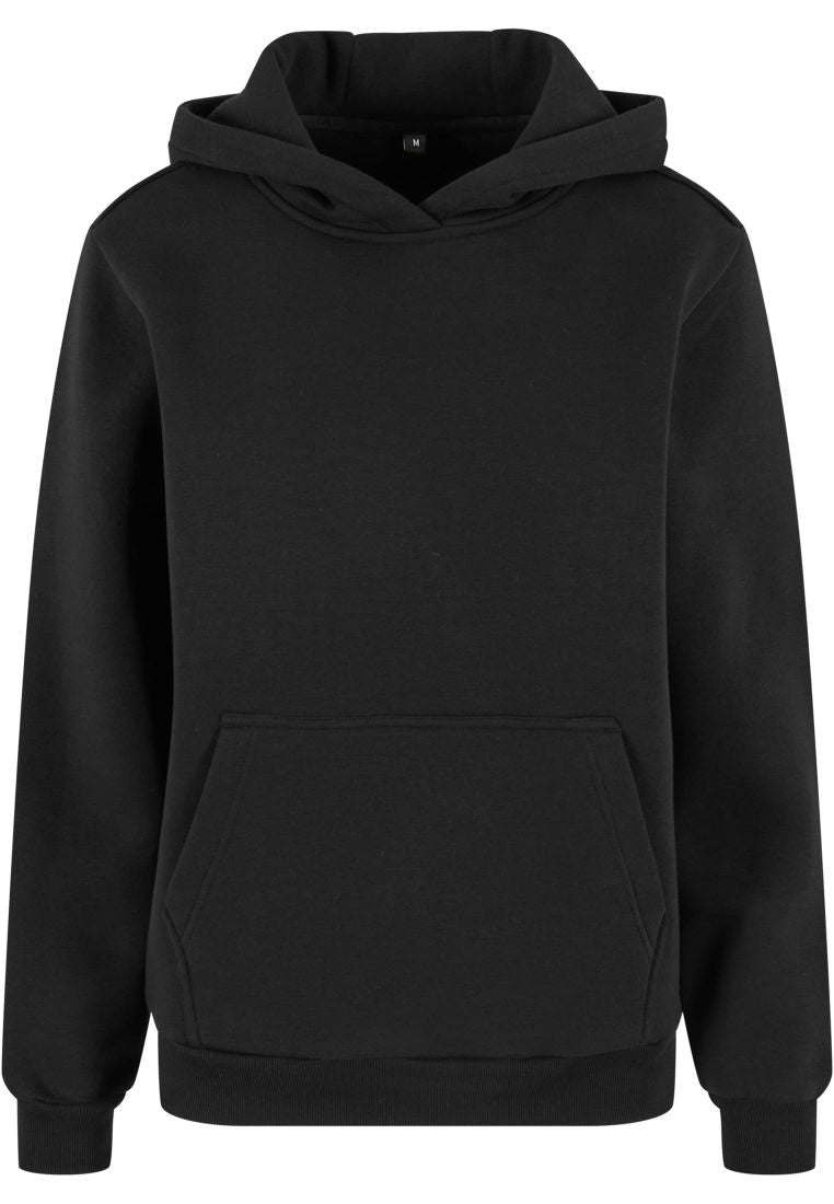 Klassischer Damen Hoodie in Schwarz