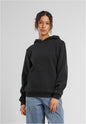 Klassischer Damen Hoodie in Schwarz