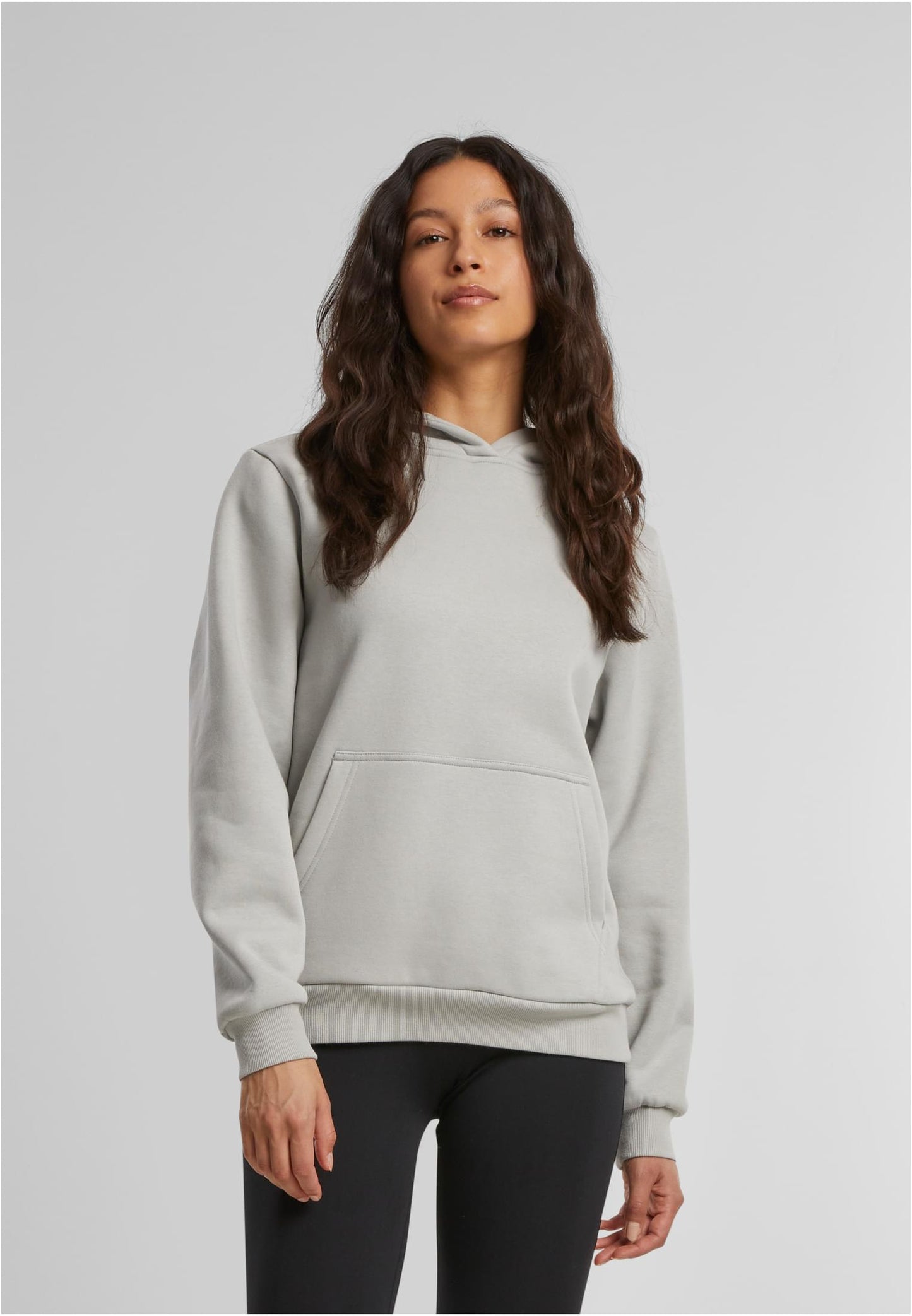 Kuscheliger Damen Hoodie in Hellgrau