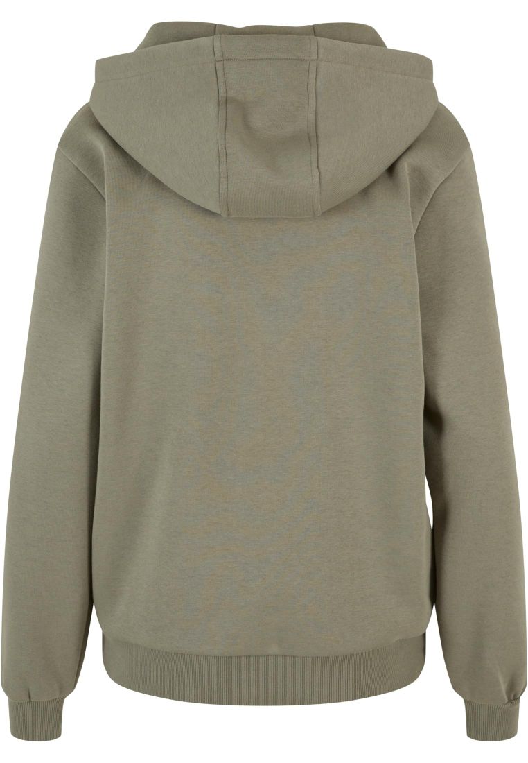 Bequemer Damen Hoodie in Pale Olive