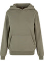 Bequemer Damen Hoodie in Pale Olive