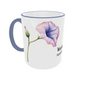 Personalisierte Tasse September mit Winde Blume
