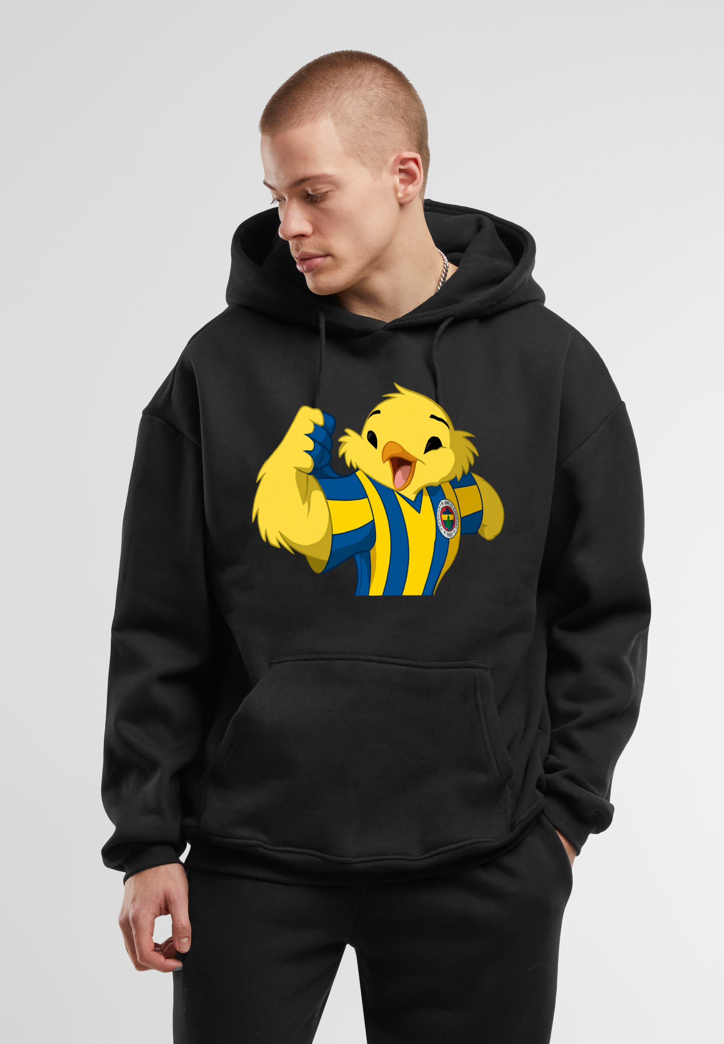 Fenerbahçe Spirit – Der Hoodie mit Herz und Kanarienkraft-Fan Artikel- Kanarya