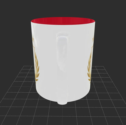 Galatasaray 25. Meisterschaft Tasse – Süper Lig Pokal Design & Sterne, GS Süper Lig Tasse".