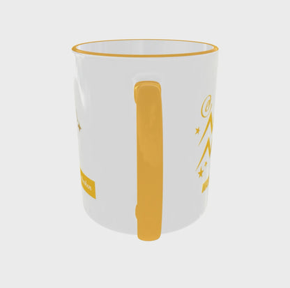Premium Sternzeichen-Tasse Wassermann (Aquarius) – Edles Gold-Design mit Sternbild & Charakter-Eigenschaften