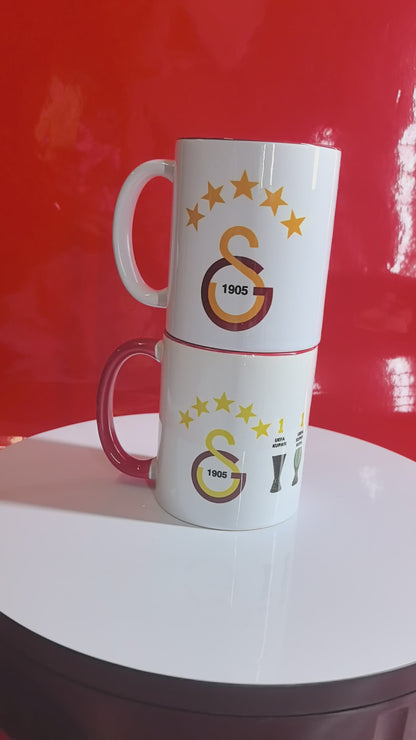 Galatasaray Fan Tassen-Set (Bundle), "Galatasaray Tassen Set", "Galatasaray Geschenkset" oder "GS Fan Tasse"