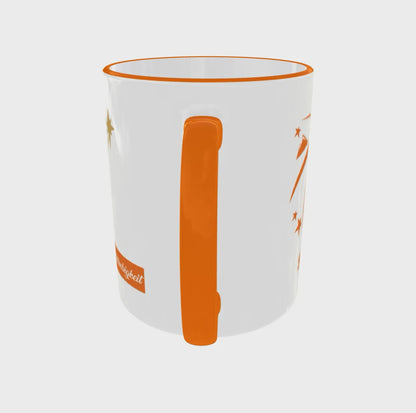 Premium Sternzeichen-Tasse Steinbock (Capricorn) – Keramikbecher mit Berg-Motiv & Gold-Konstellation