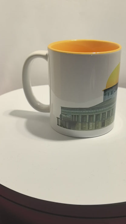 „Mescid-i Aksa Tasse – islamisches Geschenk mit Jerusalem-Motiv“